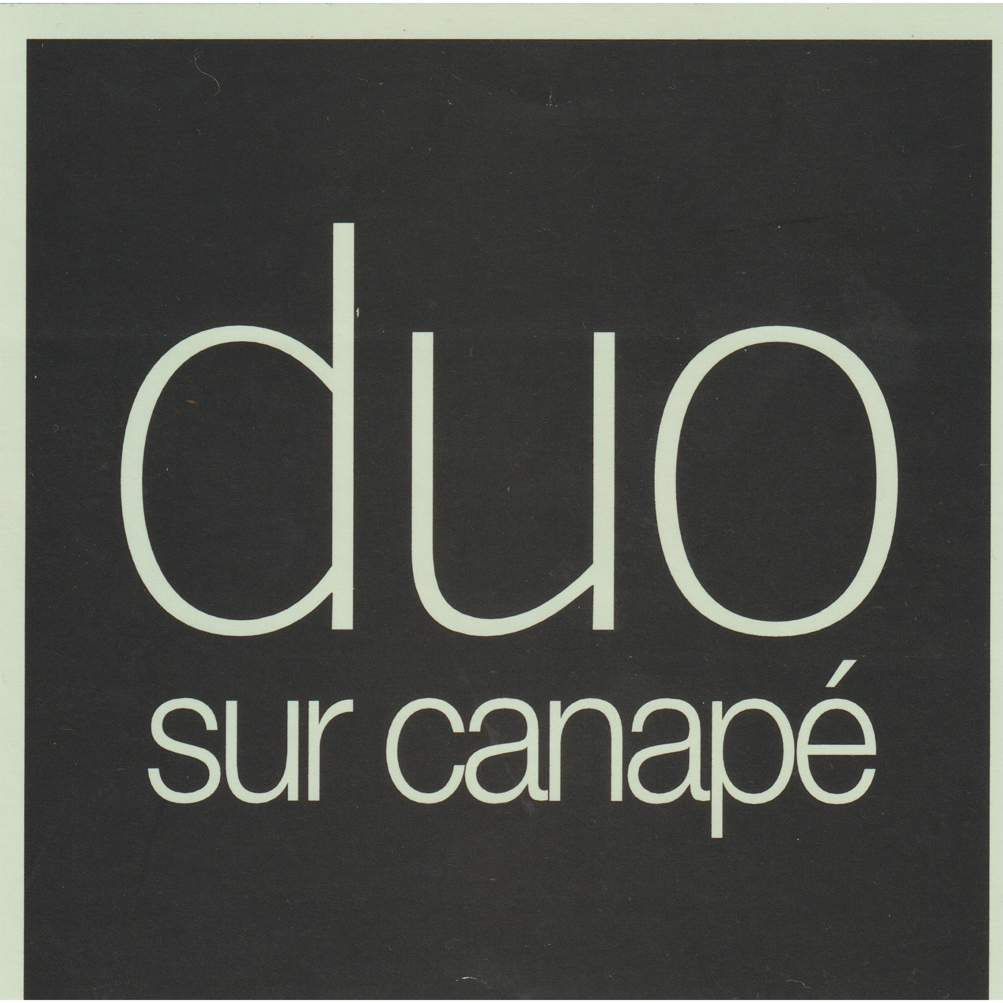 Duo sur canapé